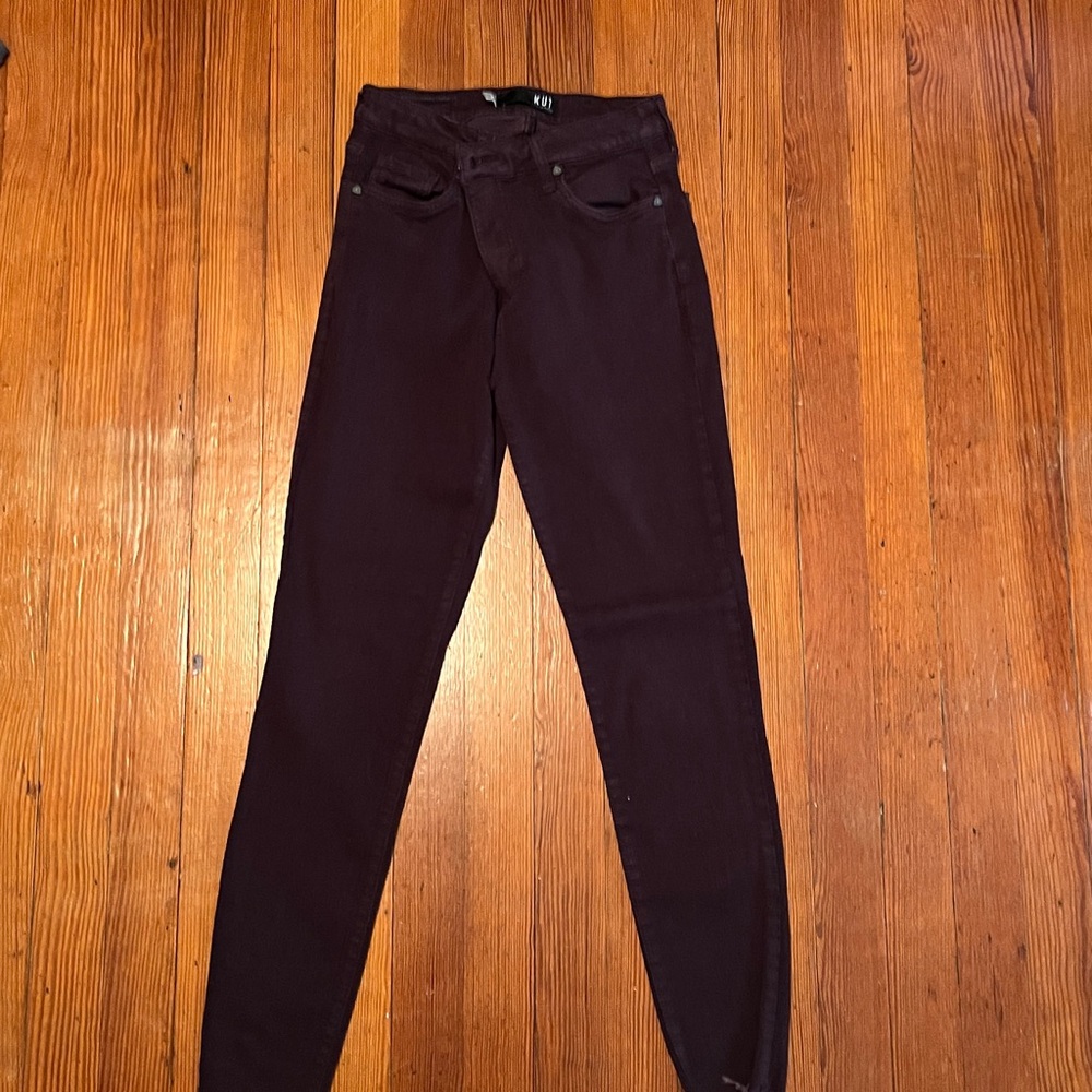 Kut from the Kloth Deep Purple Jeans size 2